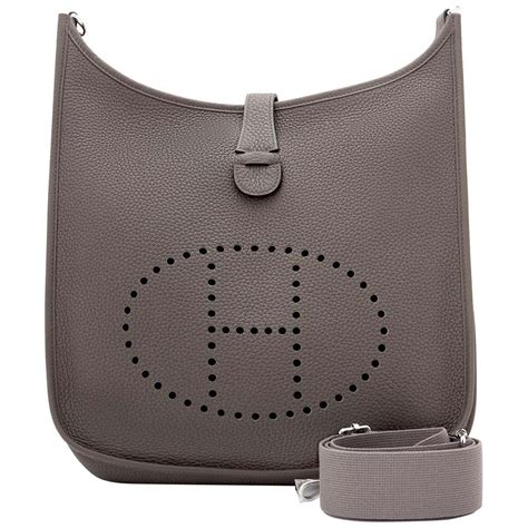 hermes grey crossbody bag|authentic hermes crossbody bags.